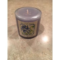 Bath & Body Works Water Hyacinth 3" x 3" Pillar Candle NEW! RARE!   163202939533